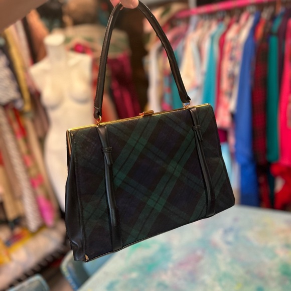 Vintage Tartan Handbag - Picture 2 of 15